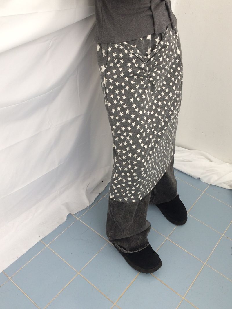 drapeline star skirt