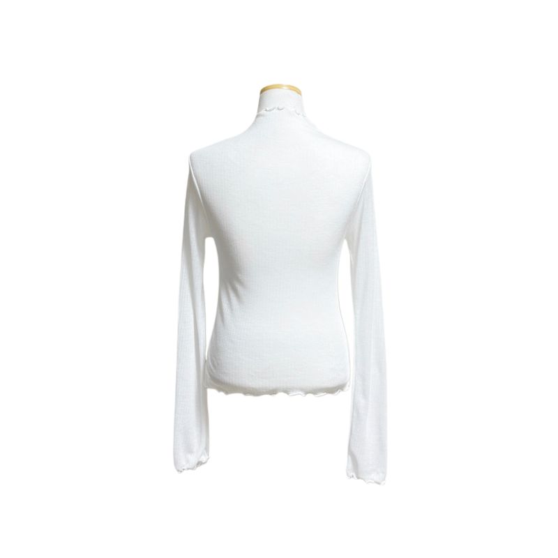 (4color) Soft Wave Half-Neck Tee