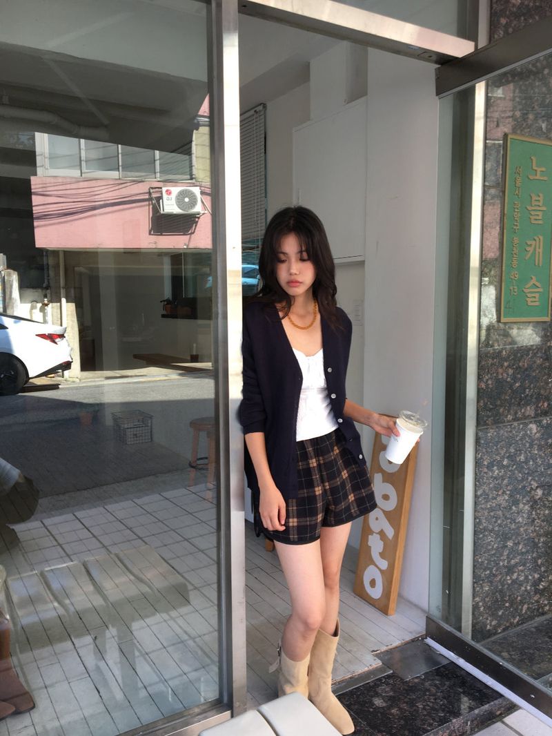 Square toe buckle boots (3color)