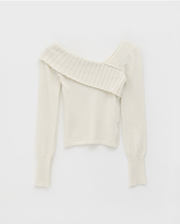 [MADE] Easy Off Shoulder Knit