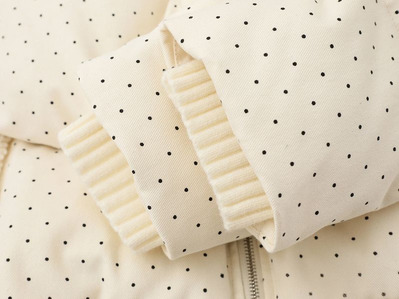 Ribbon Dot Padded Jacket 233507826