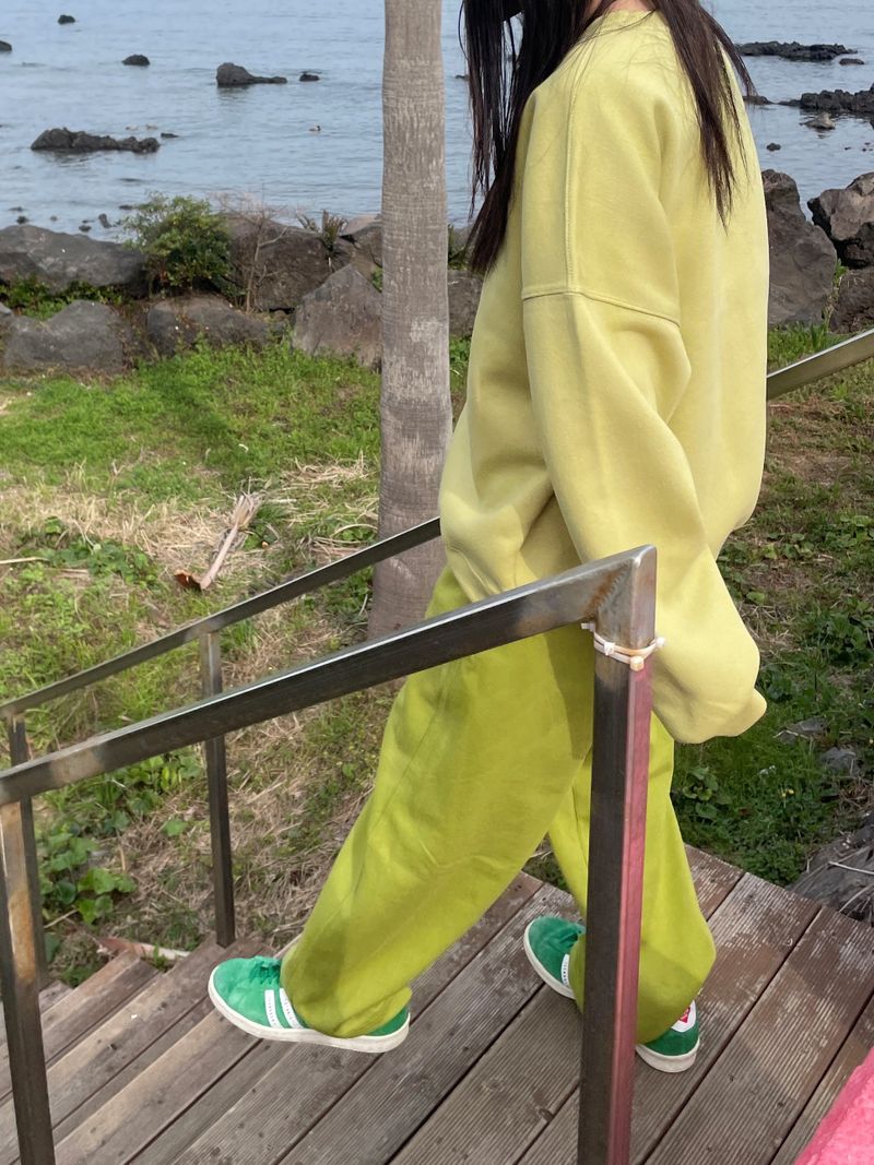 Signal pintuck sweat pants 