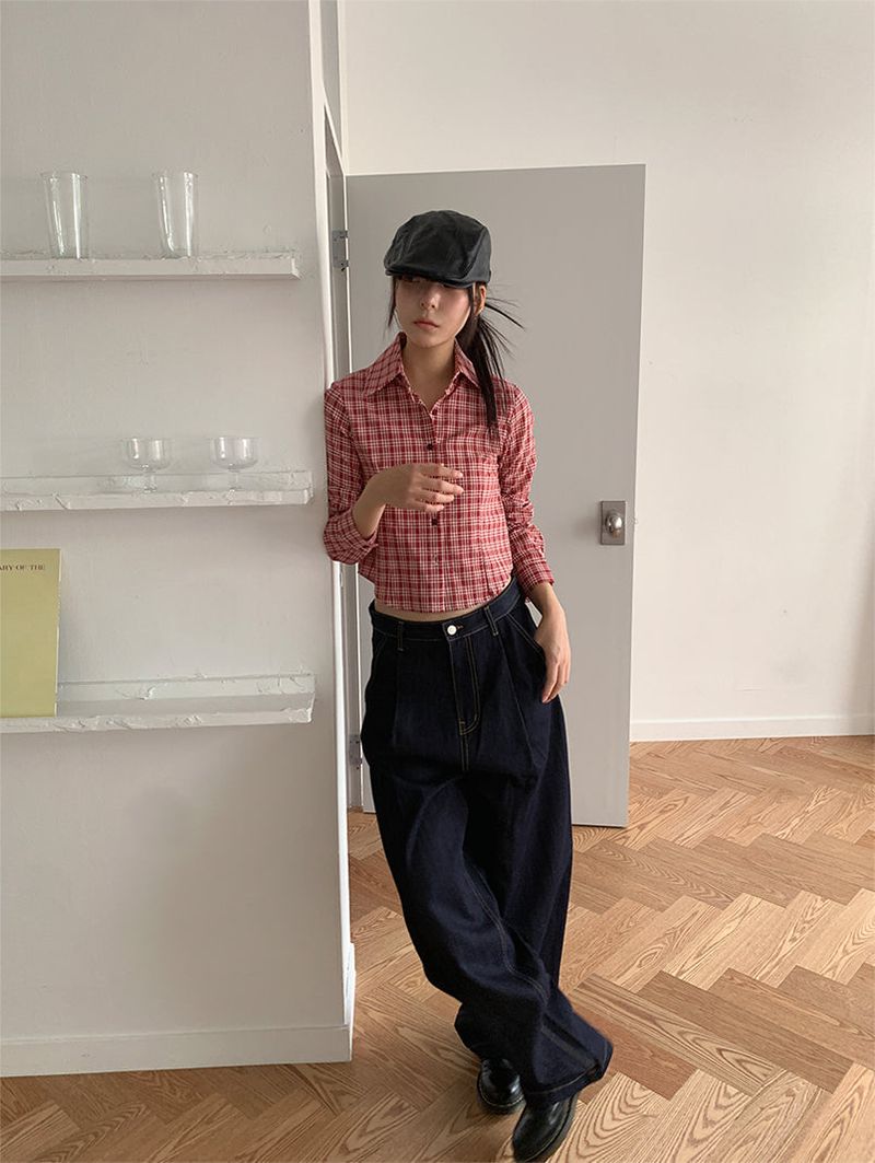 CHECK LINE SHIRT (3C)