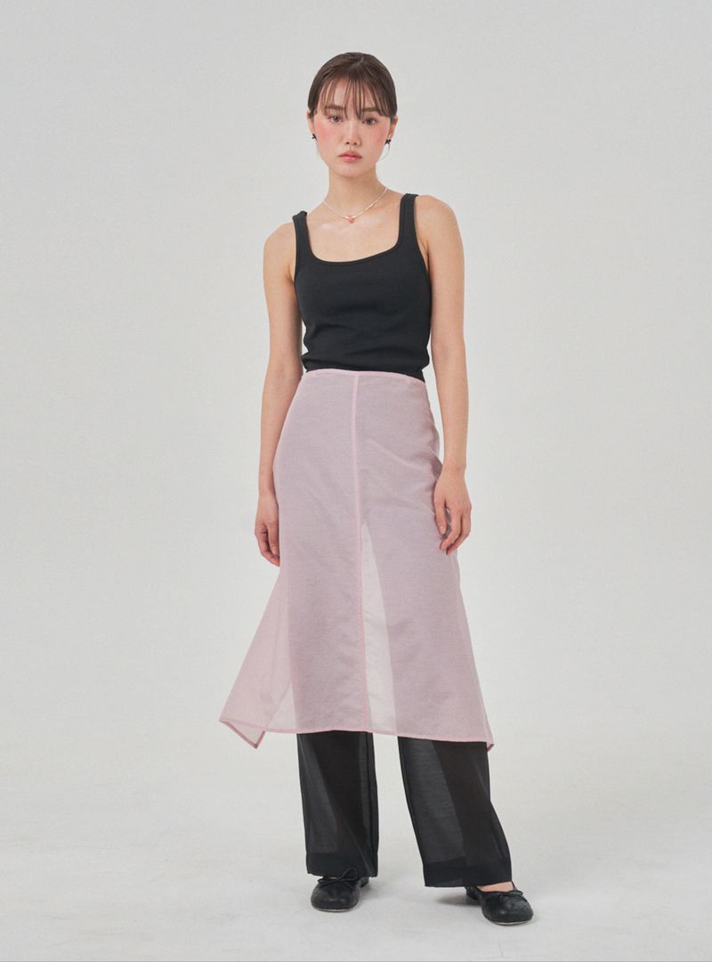 Clear pants (black)
