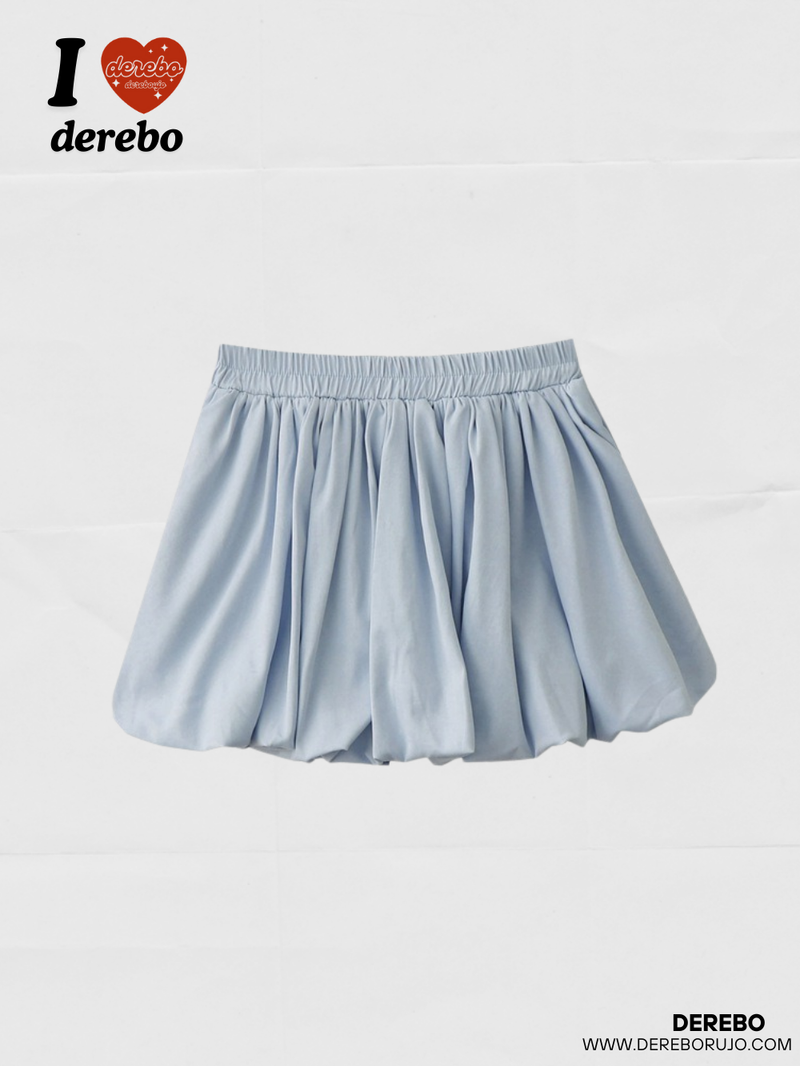 A-line pumpkin pocket mini skirt
