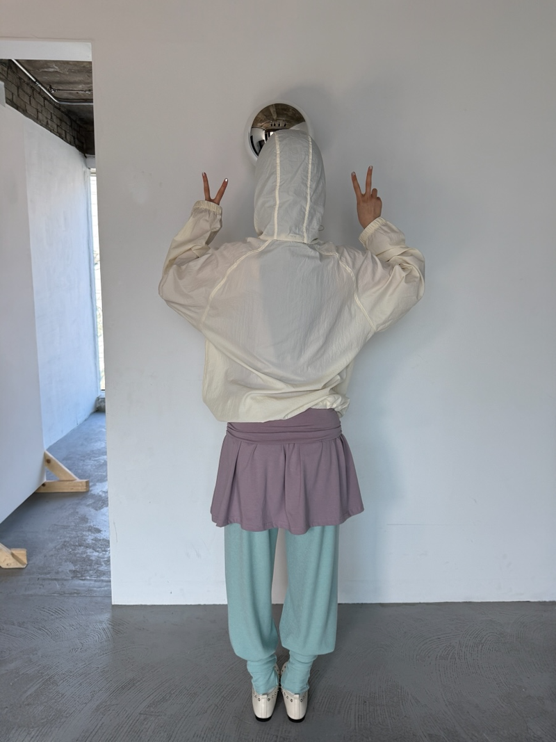 core shirring dress