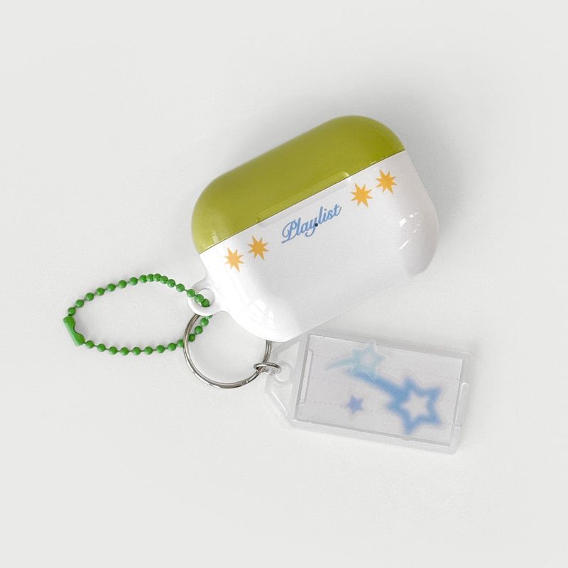 oab twinkle airpods case (olive)
