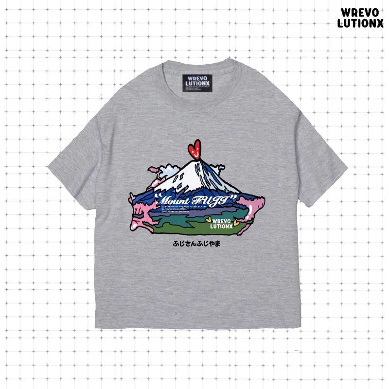 Mount. Fuji Graphic T-Shirt (Gray)