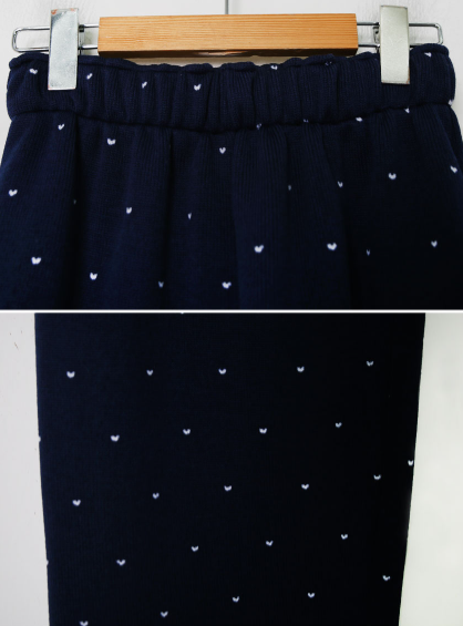 Heart Brushed Jogger Pants (2color)