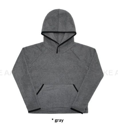 FLEECE FINGER-HOLE HOOD TOP