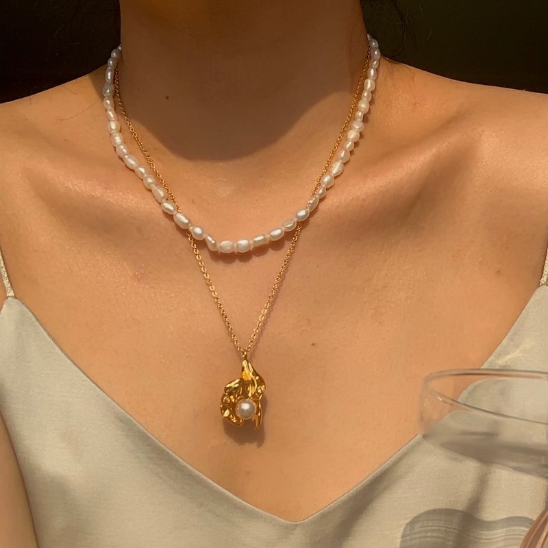 Sienna Pearl Necklace Set