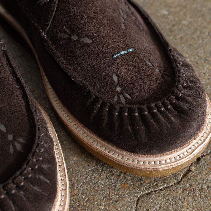 Bison moc boot / Dark brown