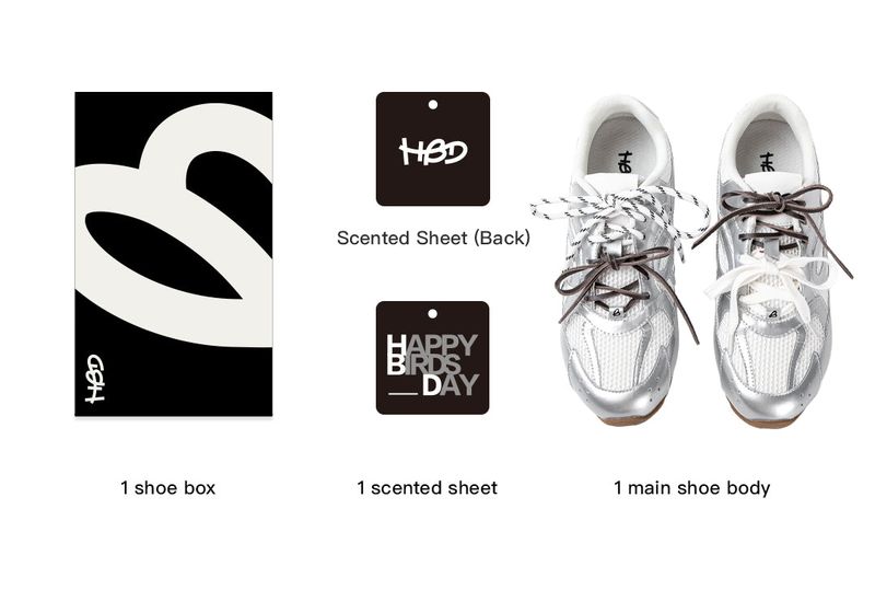 HBD "Little Puff" Thin-Soled Casual Shoes