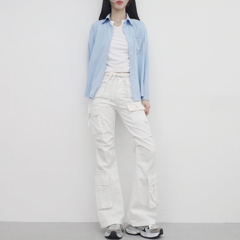 Family Cargo Bootcut Pants