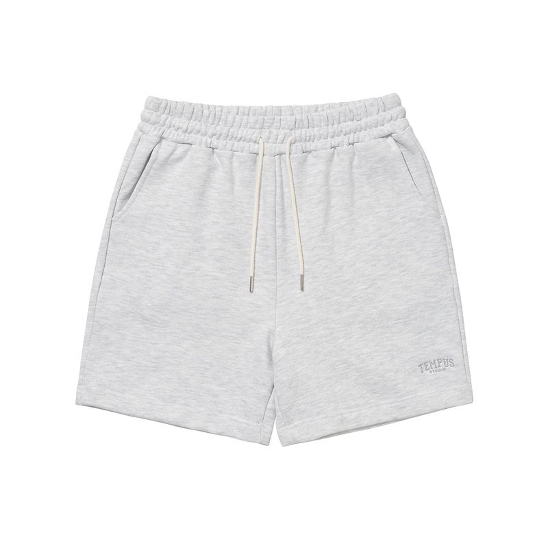 TEMPUS EASY HALF PANTS [WHITE MELANGE]