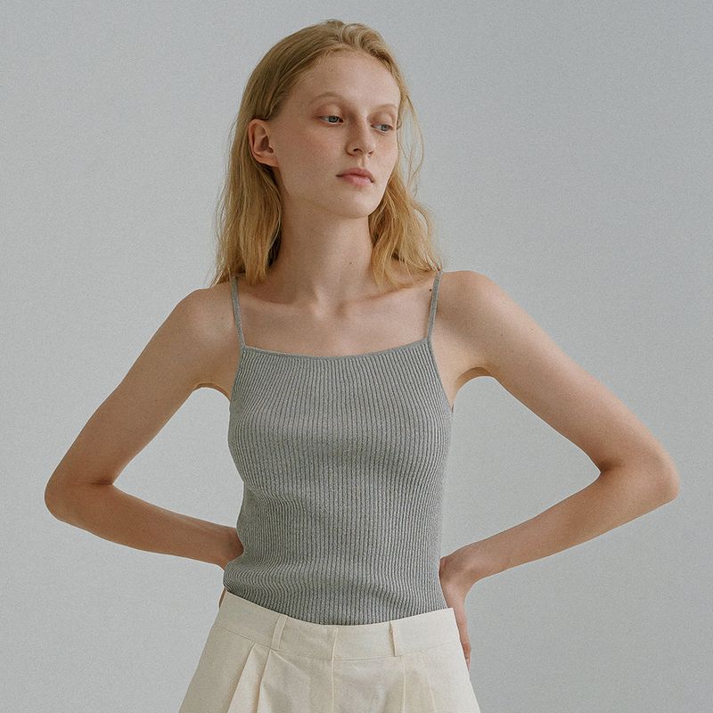 Anna ribbed sleeveless