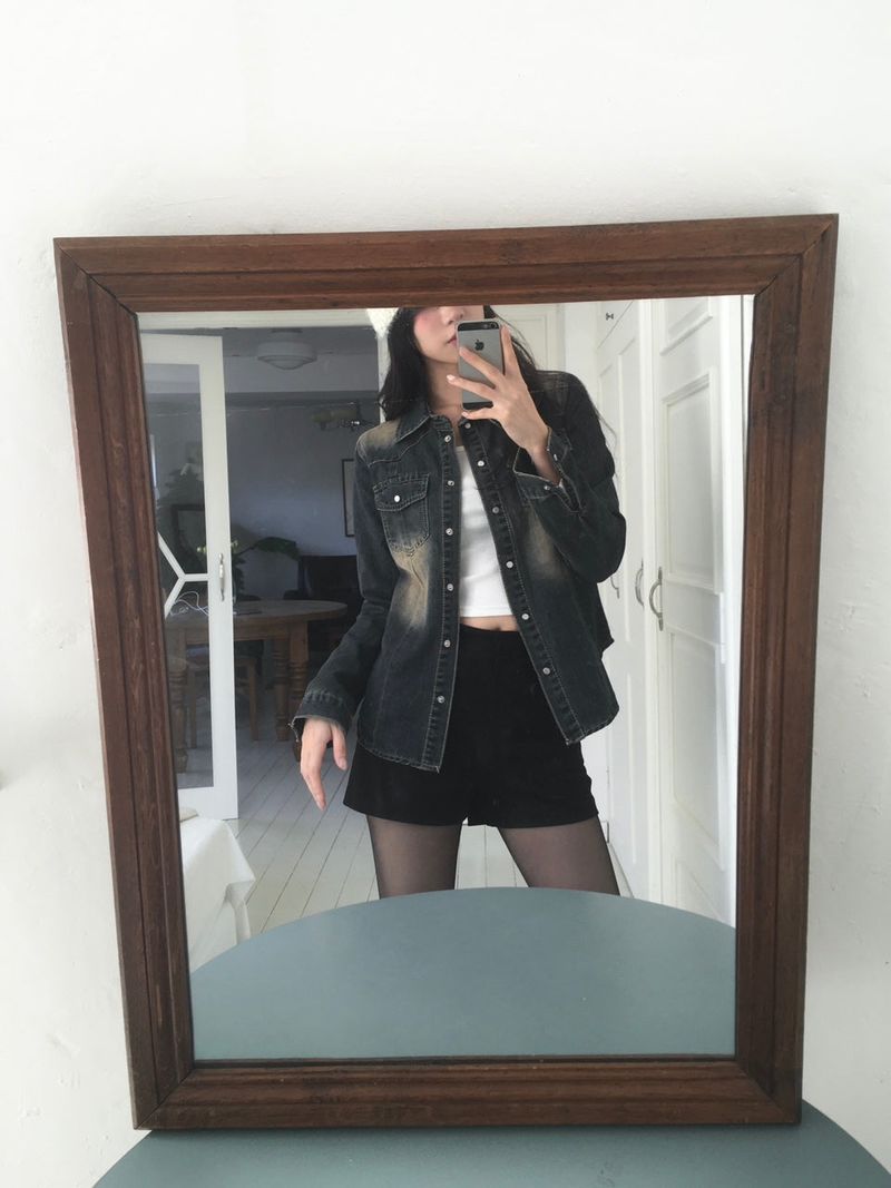Washed Denim Shirt
