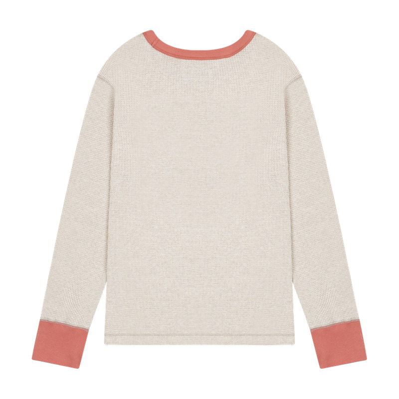  1/2 REGION MOTORS CLUB WAFFLE LONG SLEEVE (CREAM)