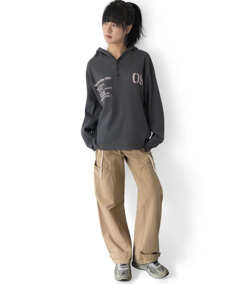 (unisex) Pallo Two-Way Curved Pants
