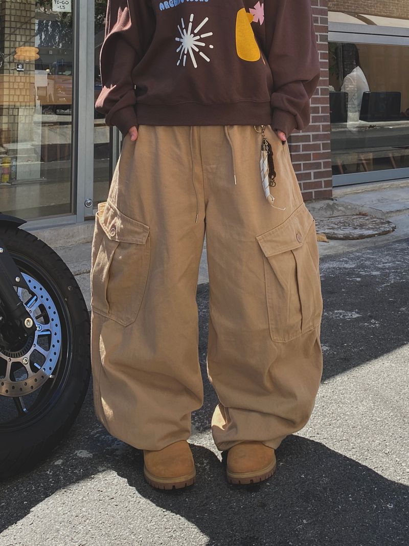 Utility Balloon Cargo Pants 4C