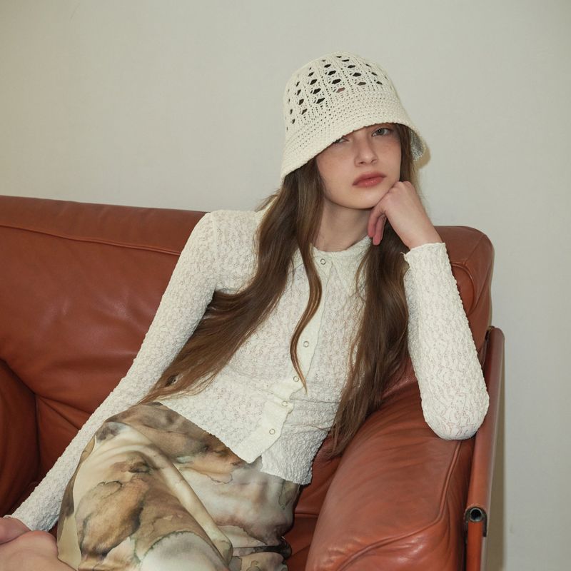 SIEOR(シオル)の「FLYNN bucket hat_ivory(Hats)」