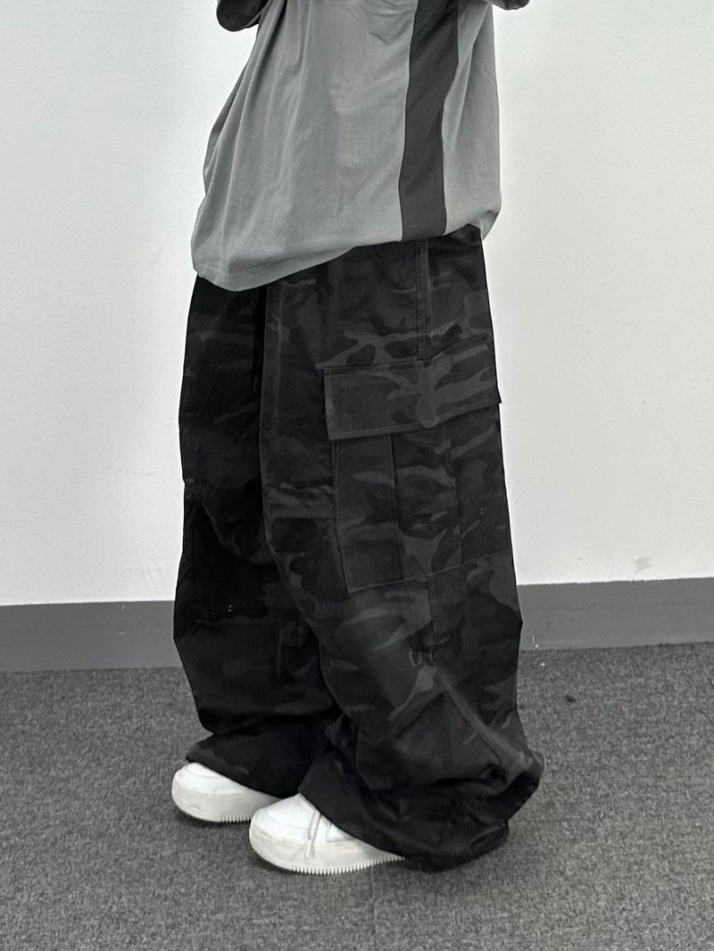camo combat cargo pants