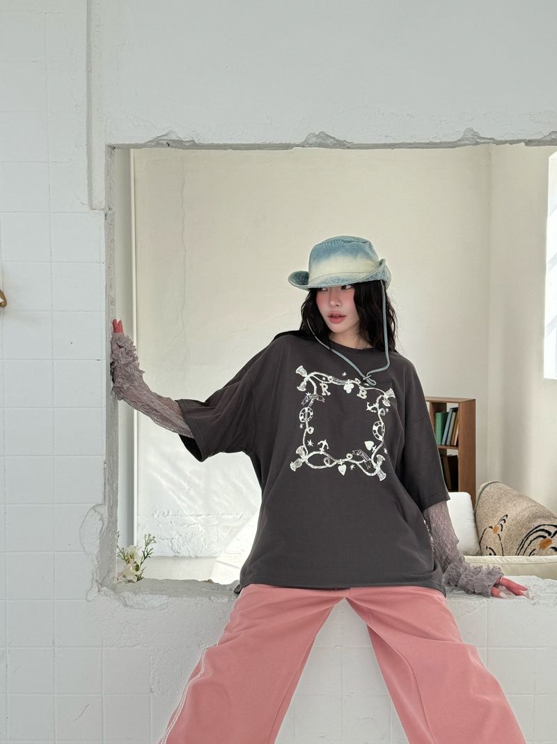 BELLE Lace Layered T-shirt