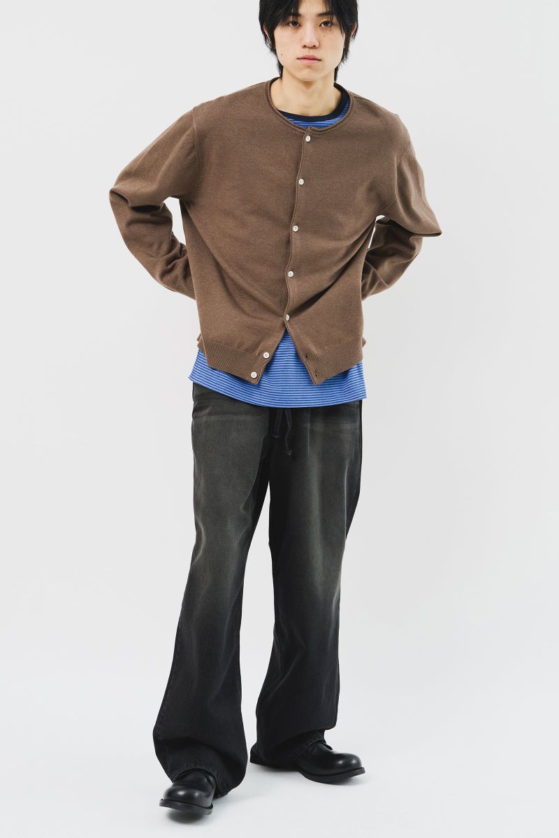 Milla Round Knit Cardigan (3color)