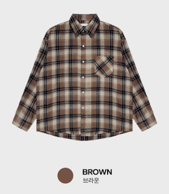 ジーライフデイリーオーバーフィットロングスリーブシャツ