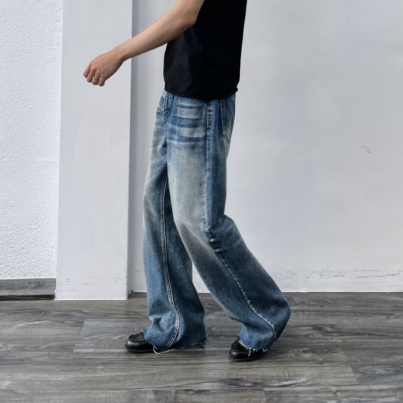 Ghost Fade Wide Jeans
