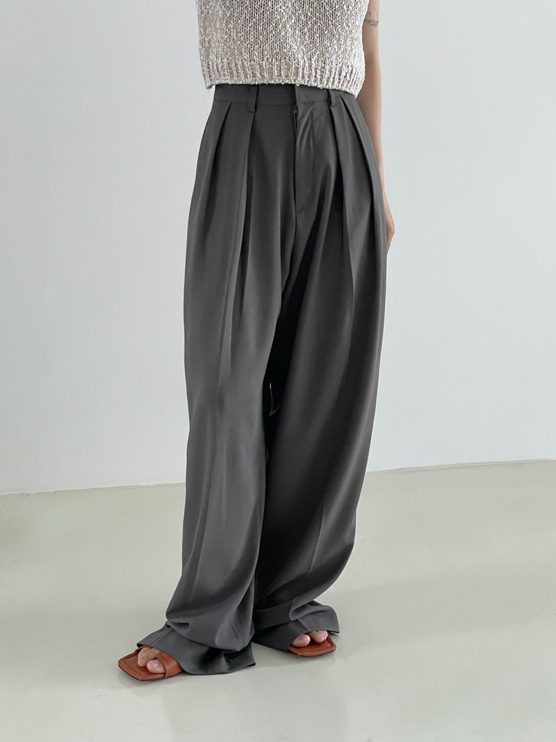 Arco iris(アルコイリス)の「Berlin tension semi-wide slacks(Pants)」