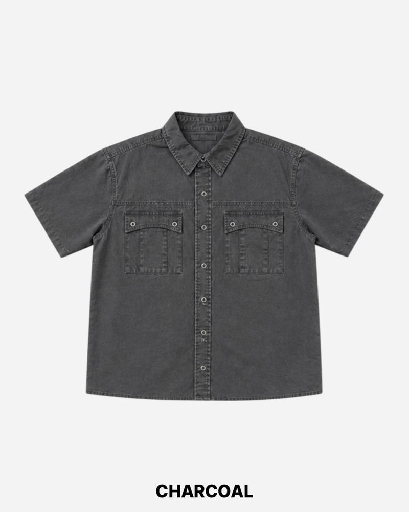 Drif Dyeing Short Sleeve Shirt