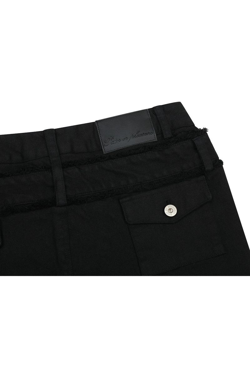 DUSK LAYERED SKIRT black