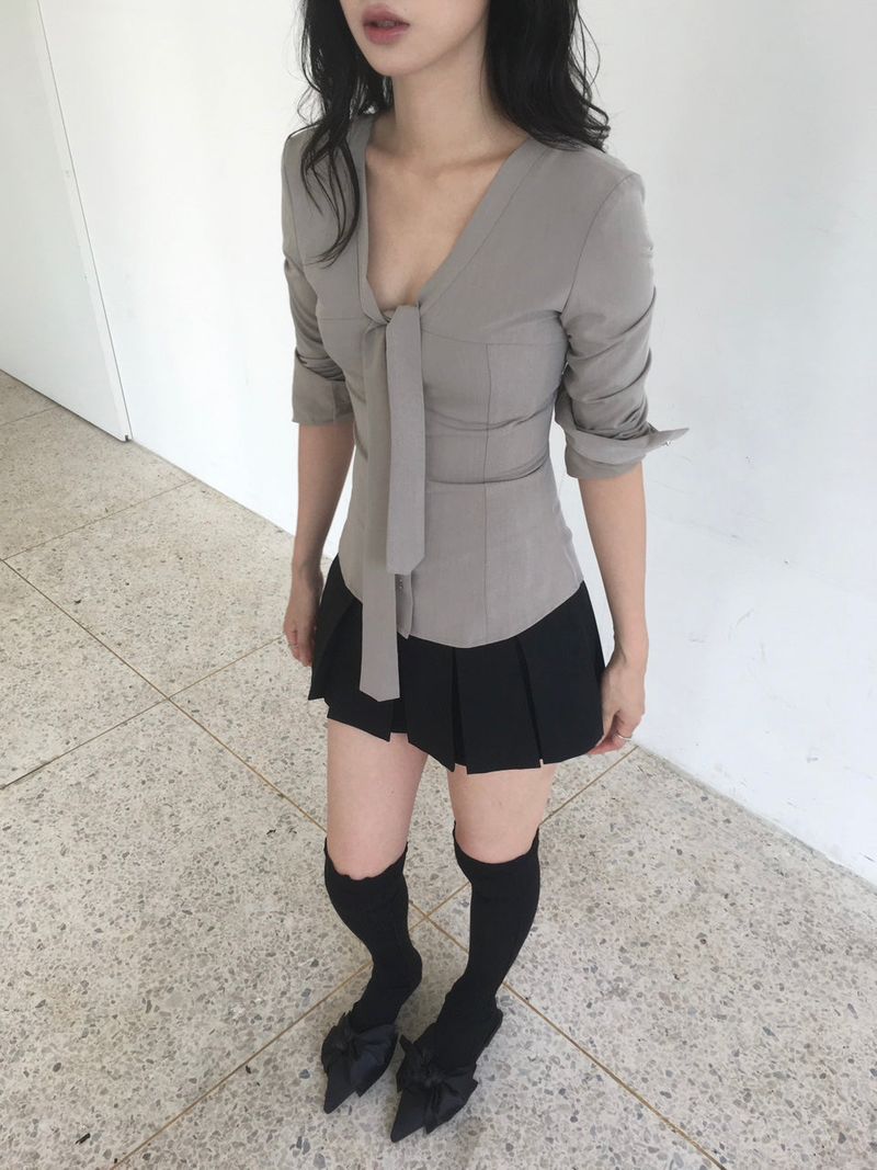 Tie Snap Blouse