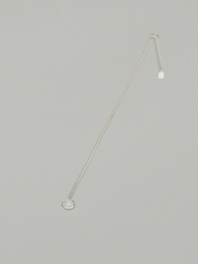 [MADE] Silver925_Moon Stone_N (2colors)