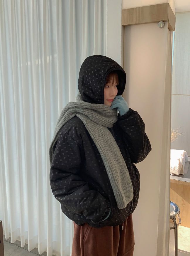 Ryukit Basic Wool Knit Muffler