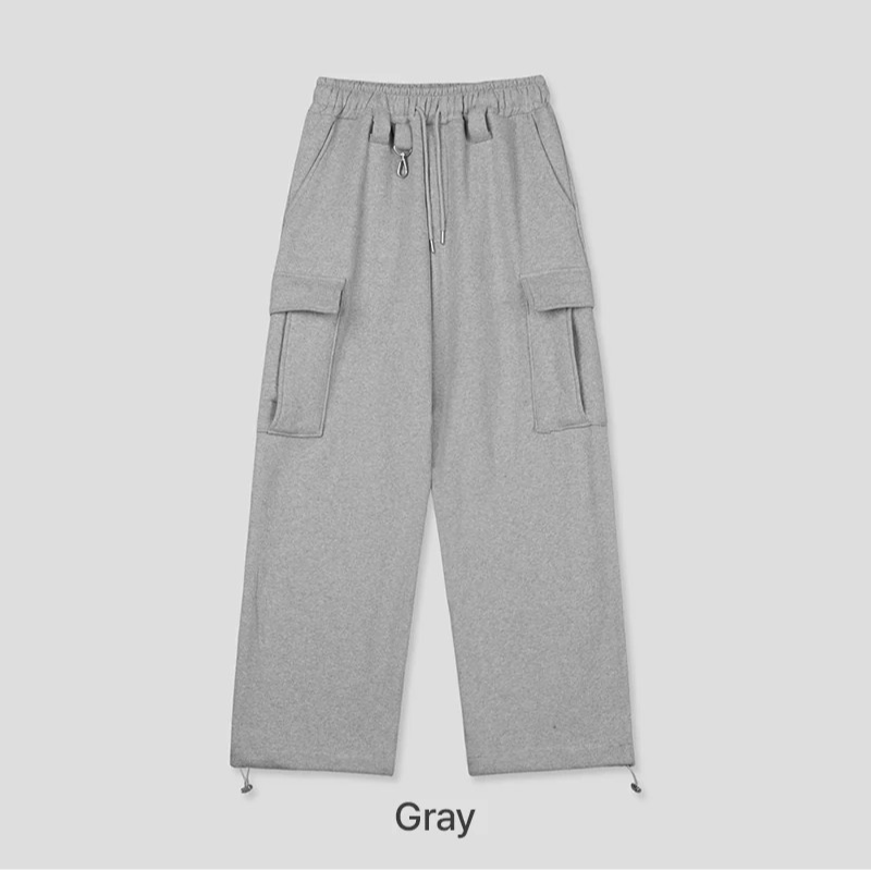 [SET UP가능] Warm cargo training pants(2color)