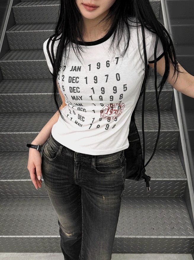 26SS★ [MADE] Ringer Archive Slim Tee