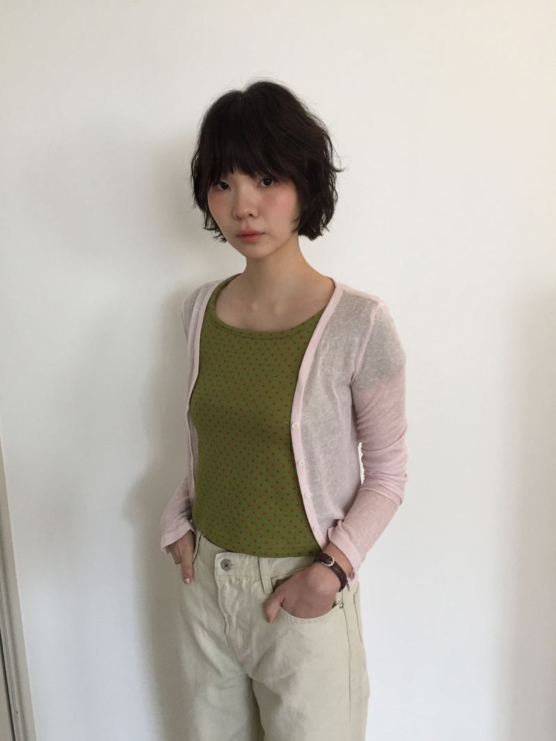 Petal Sheer Cardigan (2color)