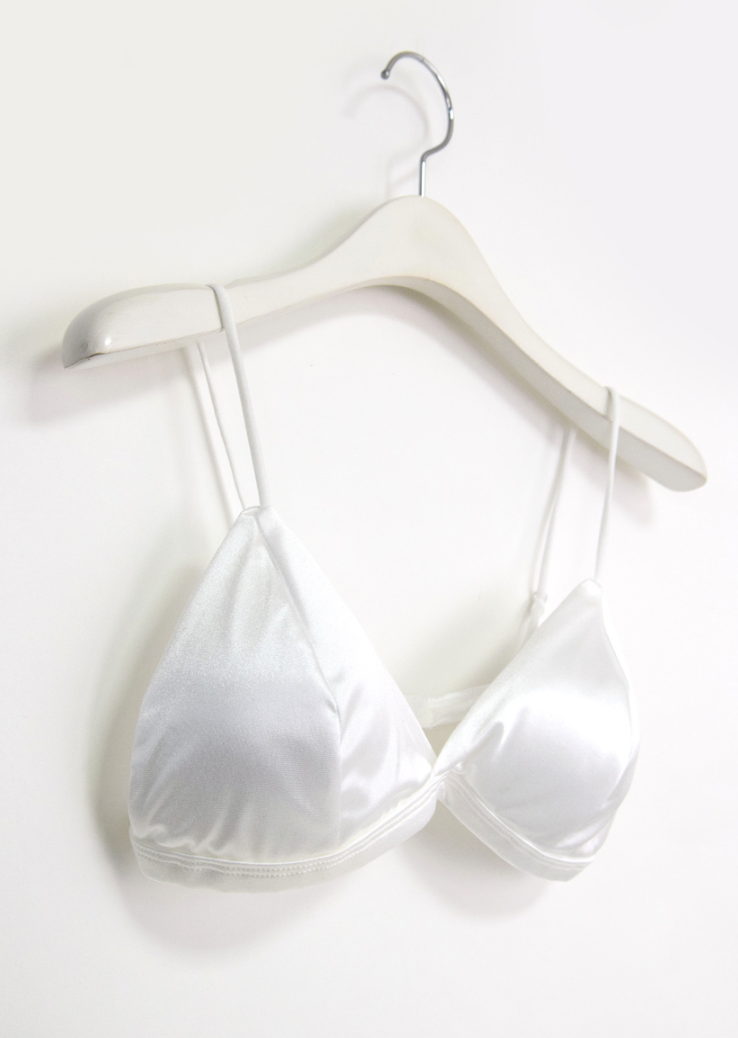satin sense top(2color)