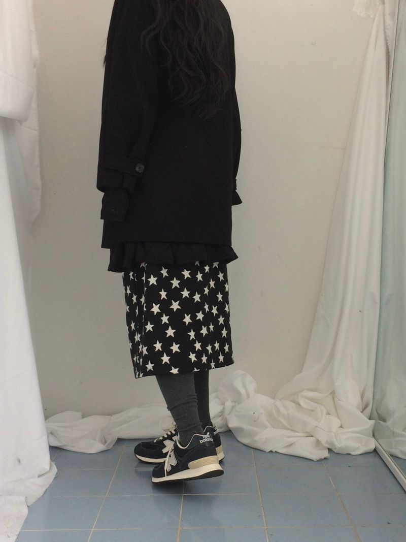 drapeline star skirt