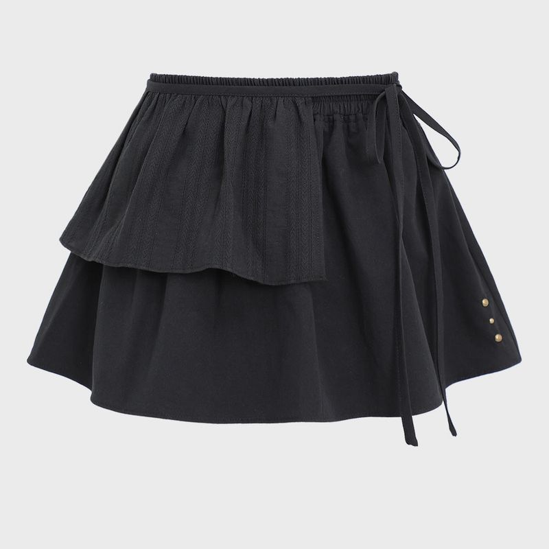 DUET SKIRT IN BLACK