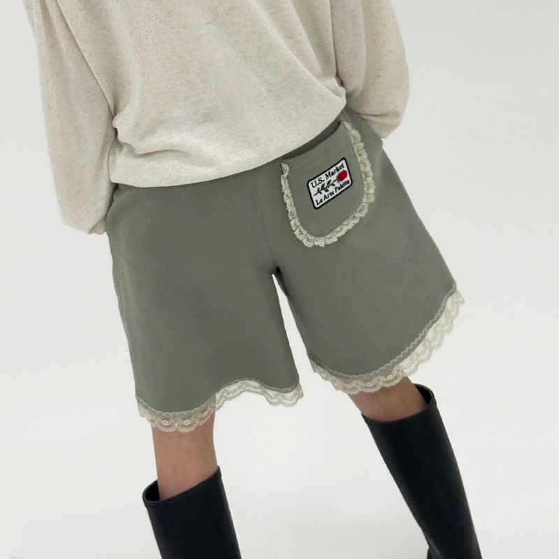 UNSTEADYMARKET（アンステディマーケット）の「Bermuda Shorts_Sage Green（Pants）」