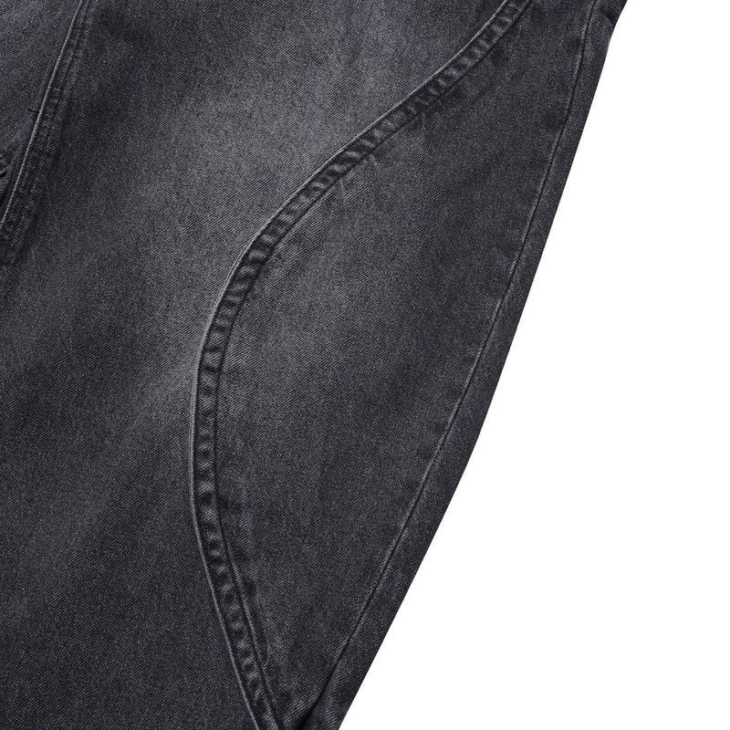 Trip Curved Denim Pants (2 Colors)