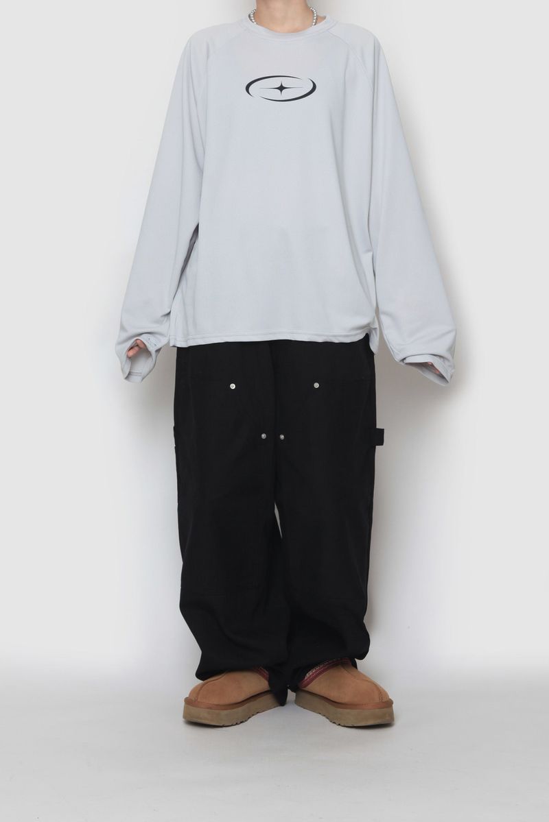 Flame Canvas Wide Pants