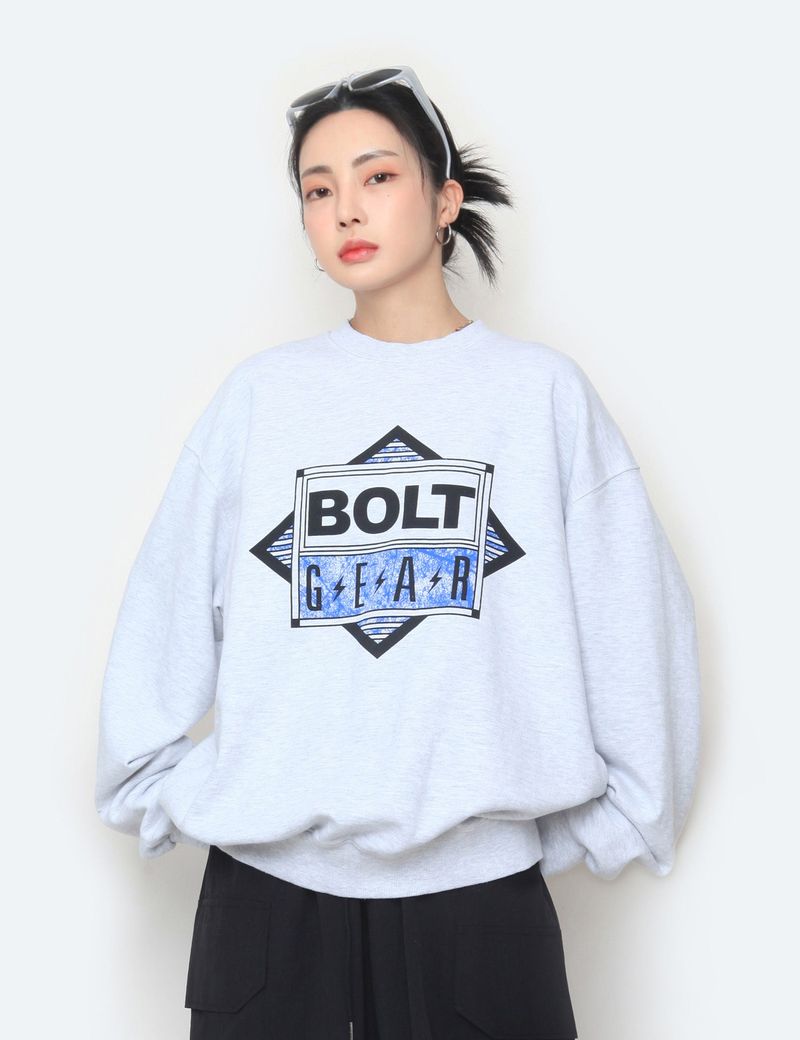 nutellike(ヌテールライク)の「Bolt sweatshirt(Tops)」