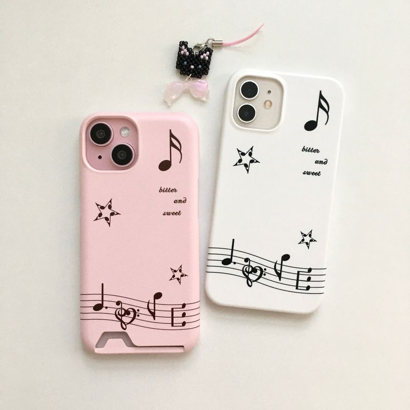 LOVE melody Hard Case - WHITE