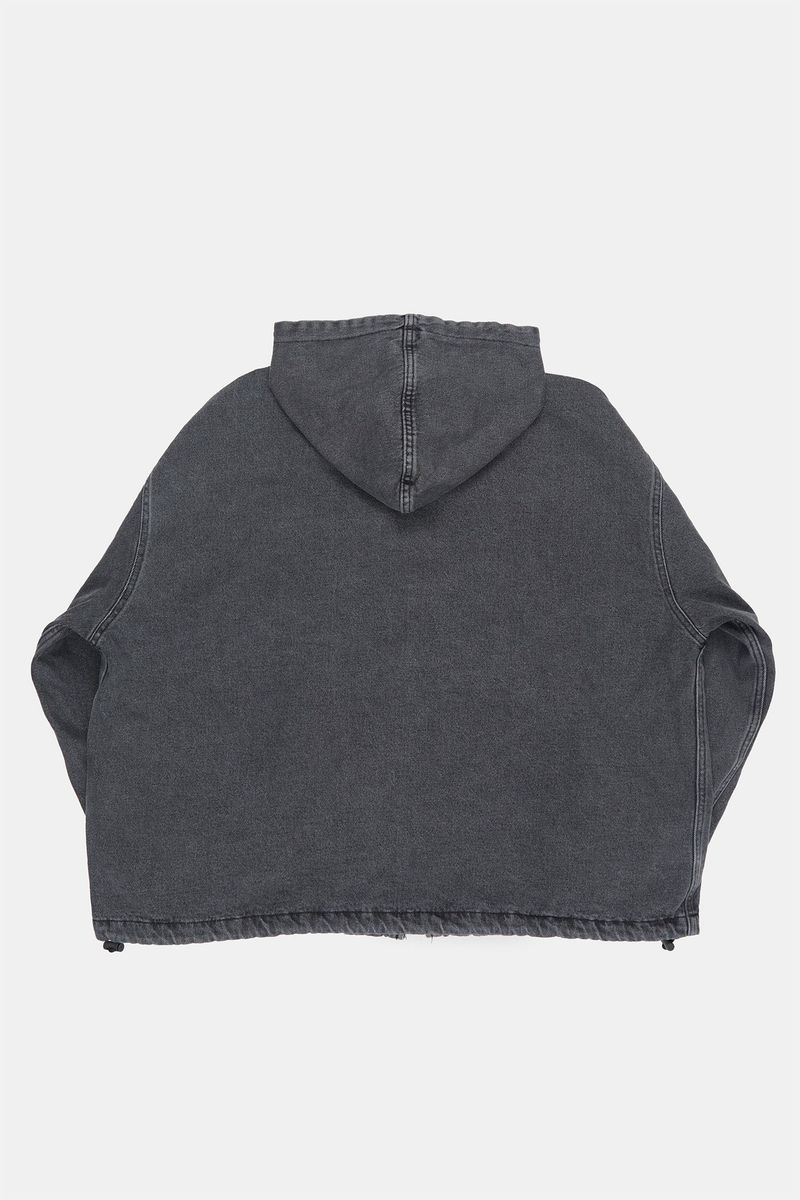 Hibbing hooded over denim jumper