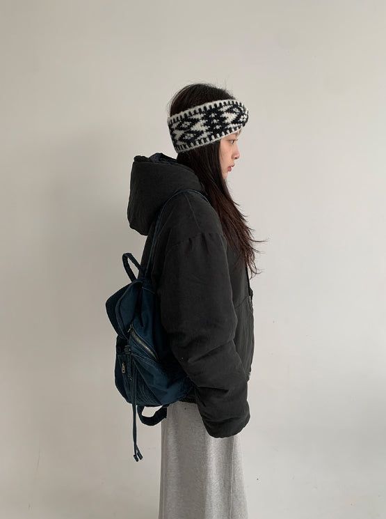 [unisex] Thatdi Two-Way Hood Padding Jumper