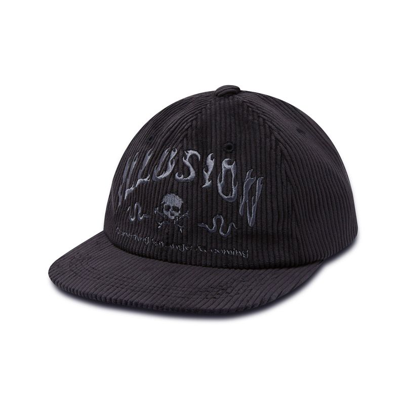 Sserpe（セルぺ）の「Illusion Corduroy Cap Black（Hats）」